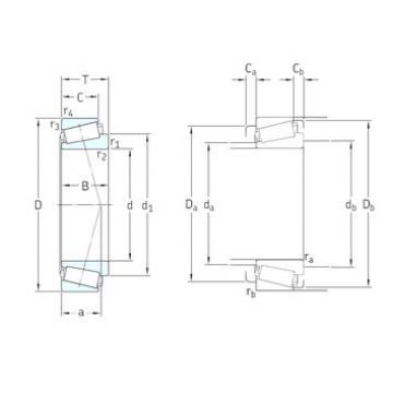 tapered roller bearing axial load HM231148/110 SKF