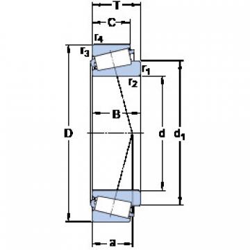 tapered roller bearing axial load A 4059/A 4138 SKF