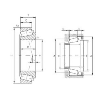 tapered roller bearing axial load K-529/K-522 ZVL