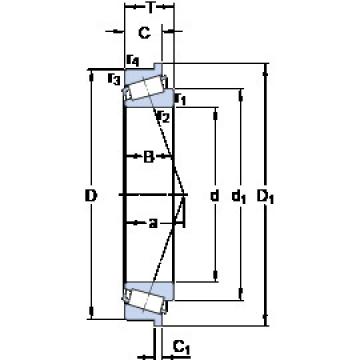 tapered roller thrust bearing 30313 RJ2 SKF