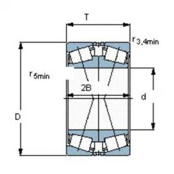 tapered roller thrust bearing 31307 J2/QDF SKF