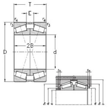 tapered roller thrust bearing 32014-X-DF NKE