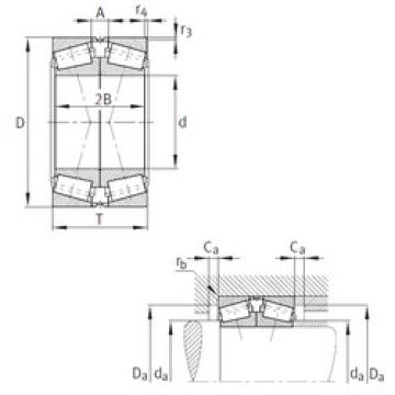 tapered roller thrust bearing 31322-X-N11CA-A140-180 FAG