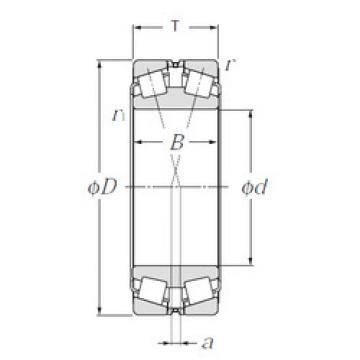 tapered roller thrust bearing 3230/500 NTN