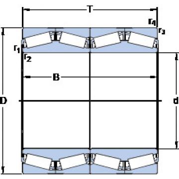 tapered roller bearing axial load BT4-8160 E8/C475 SKF