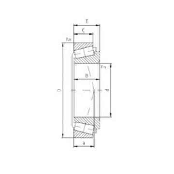 tapered roller bearing axial load PLC66-10-2 ZVL