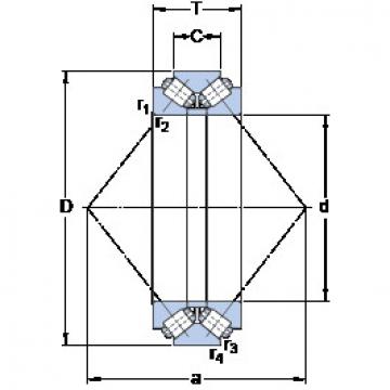 tapered roller bearing axial load BT2B 332673/HA4 SKF