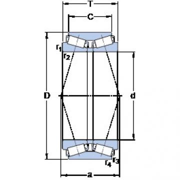 tapered roller bearing axial load BT2B 328130 SKF