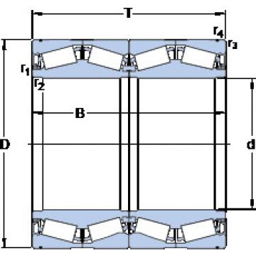 tapered roller bearing axial load BT4B 334042 E1/C575 SKF