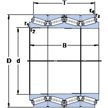 tapered roller bearing axial load BT4B 332602/HA4 SKF