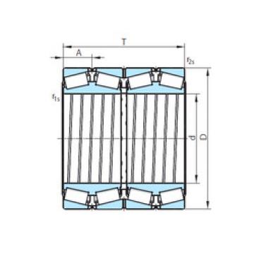 tapered roller bearing axial load PSL 612-304 PSL