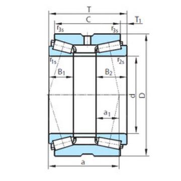 tapered roller bearing axial load PSL 69-200 PSL