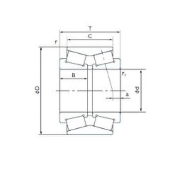 tapered roller bearing axial load QT1 NACHI