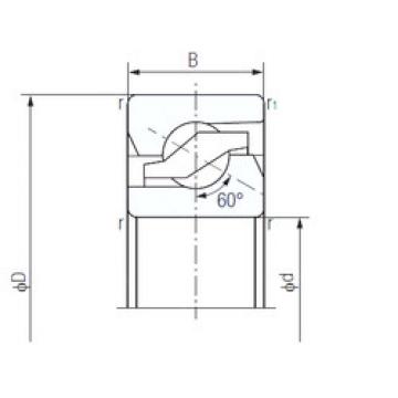 thrust ball bearing applications 45TAB10 NACHI