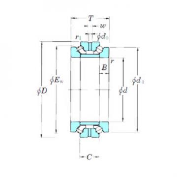 thrust ball bearing applications 234408B KOYO