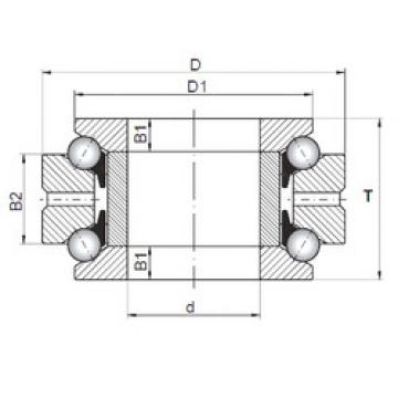 thrust ball bearing applications 234412 ISO
