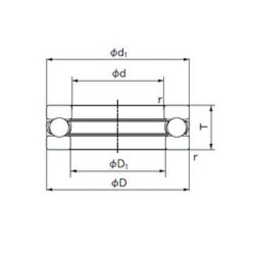 thrust ball bearing applications 2901 NACHI