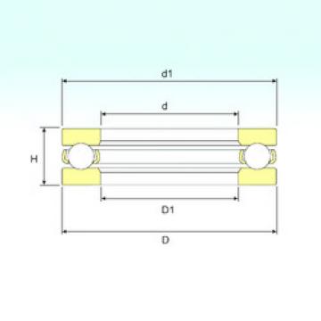 thrust ball bearing applications 350015 ISB