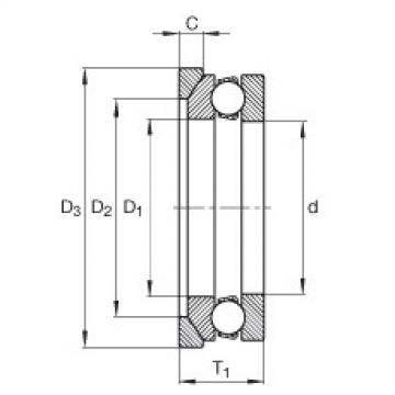 thrust ball bearing applications 4107-AW INA