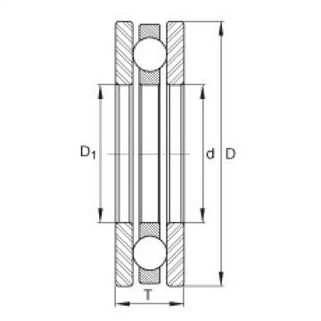 thrust ball bearing applications 4401 INA