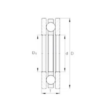 thrust ball bearing applications 4455 INA