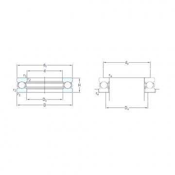 thrust ball bearing applications 511/500F SKF