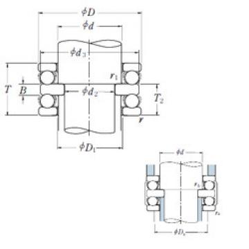 thrust ball bearing applications 52209 NSK