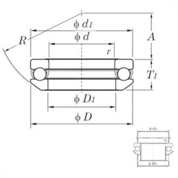 thrust ball bearing applications 53200 KOYO