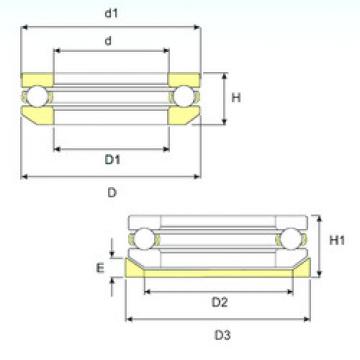 thrust ball bearing applications 53203 U 203 ISB