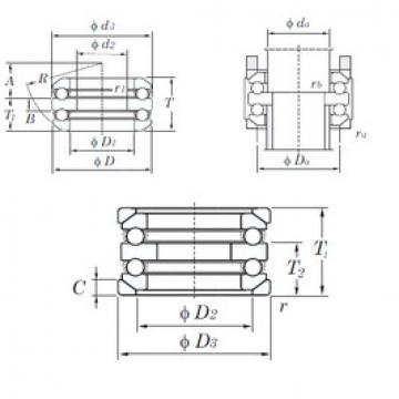 thrust ball bearing applications 54220U KOYO