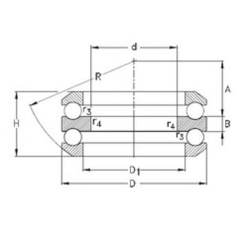 thrust ball bearing applications 54202 NKE