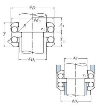 thrust ball bearing applications 54208 NSK