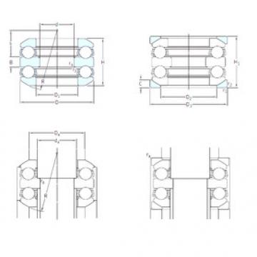 thrust ball bearing applications 54306+U306 SKF