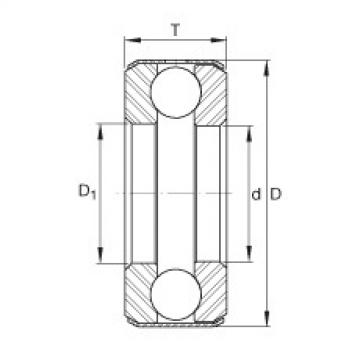 thrust ball bearing applications B15 INA