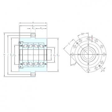 thrust ball bearing applications BSQU 220 TFT SNFA