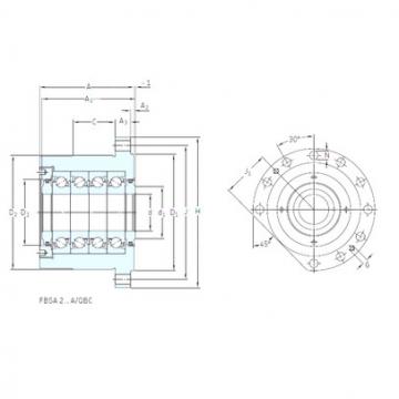 thrust ball bearing applications BSQU 240/1 TDT SNFA