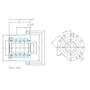 thrust ball bearing applications BSQU 260/1 TDT SNFA