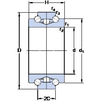 thrust ball bearing applications BTW 130 CTN9/SP SKF