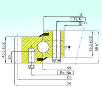 thrust ball bearing applications EB1.20.0544.200-1STPN ISB