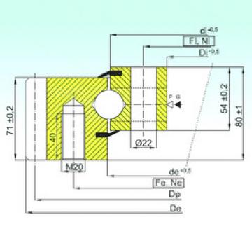 thrust ball bearing applications EB1.25.0755.200-1STPN ISB