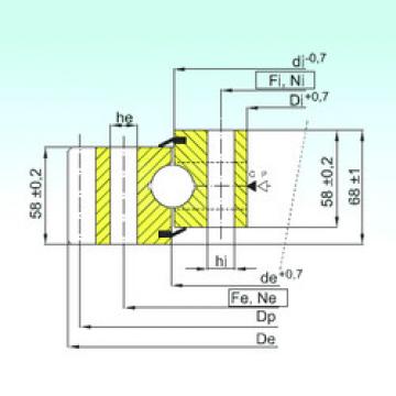 thrust ball bearing applications EB1.25.1204.400-1SPPN ISB