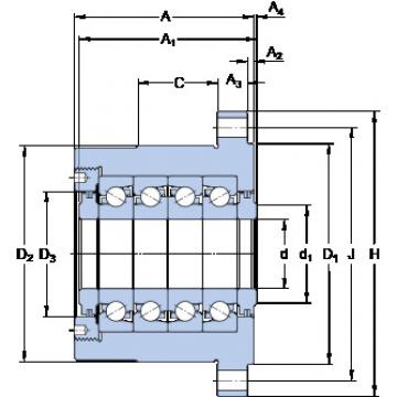 thrust ball bearing applications FBSA 206 A/QFC SKF