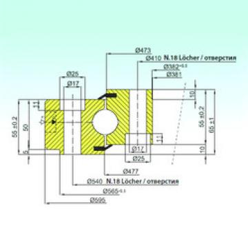 thrust ball bearing applications NB1.25.0475.200-1PPN ISB