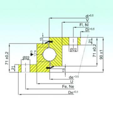 thrust ball bearing applications NBL.30.1055.200-1PPN ISB