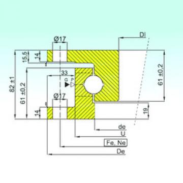 thrust ball bearing applications NK.22.0700.100-1PPN ISB