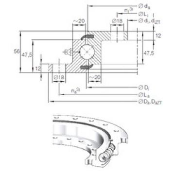 thrust ball bearing applications VLU 20 0414 INA