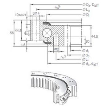 thrust ball bearing applications VSI 20 0844 N INA