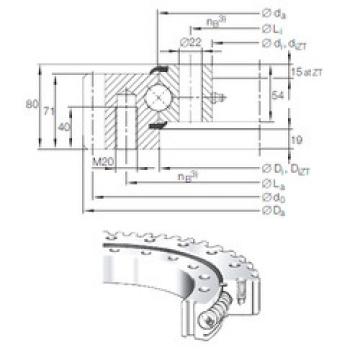 thrust ball bearing applications VSA 25 0855 N INA