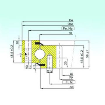 thrust ball bearing applications ZB1.20.0644.201-2SPTN ISB