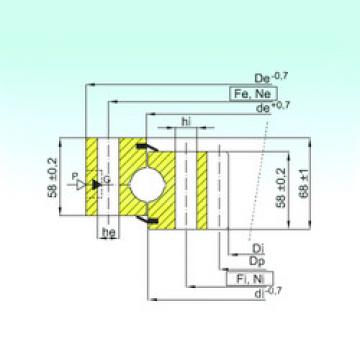thrust ball bearing applications ZB1.25.1754.400-1SPPN ISB